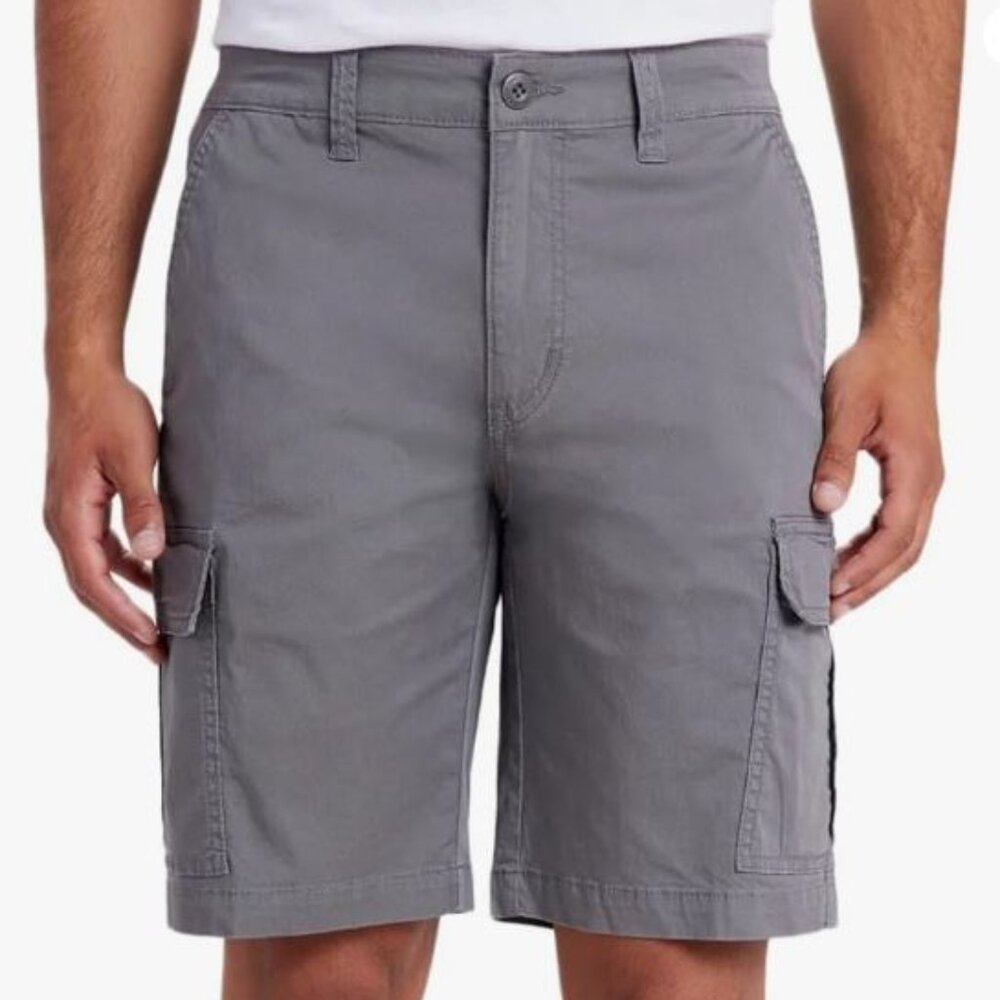 Unionbay Men's Cargo Relaxed Stretch Fit Lightweight Shorts Size 36 NEW